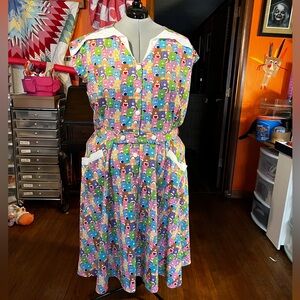 Unique Vintage Care Bears Dress